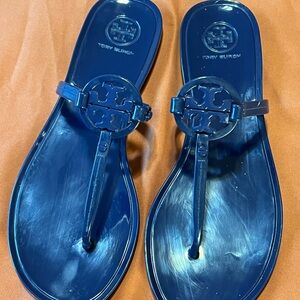 Tory Burch Navy blue Mini Miller Thong Sandals